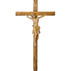 Cristo Pisa en cruz recta